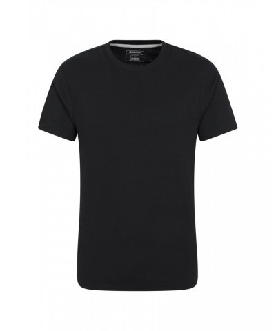 Eden II Mens Organic T-Shirt Black $10.39 Tops