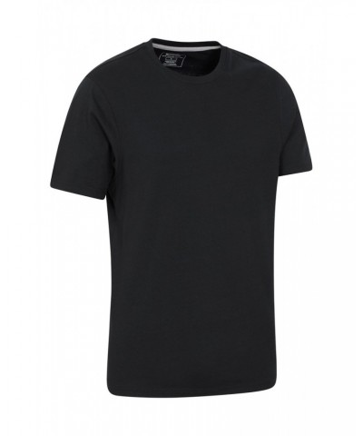 Eden II Mens Organic T-Shirt Black $10.39 Tops