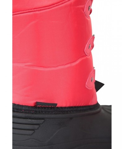 Whistler Kids Adaptive Snow Boots Dark Red $16.80 Footwear