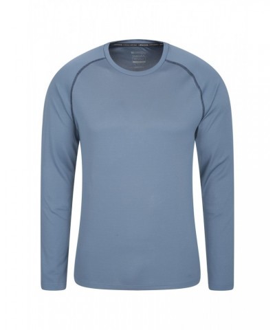 Endurance Mens Long Sleeved Top Pale Blue $11.65 Active