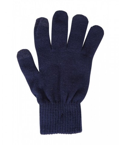 Magic Touch Screen Womens Gloves Navy $10.61 Accessories