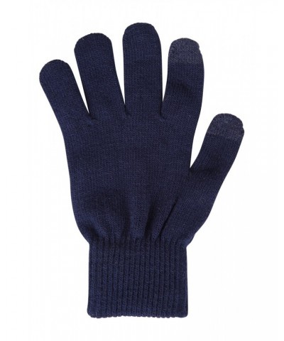 Magic Touch Screen Womens Gloves Navy $10.61 Accessories