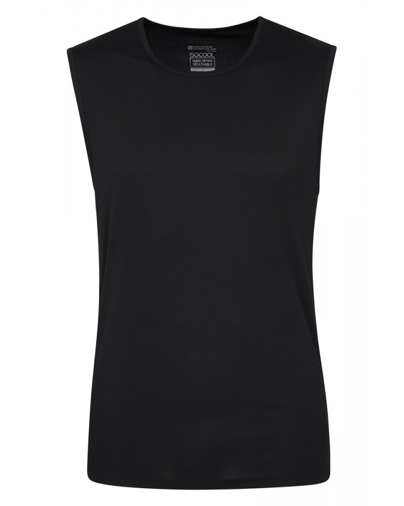 Endurance Mens Tank Top Black $9.89 Tops