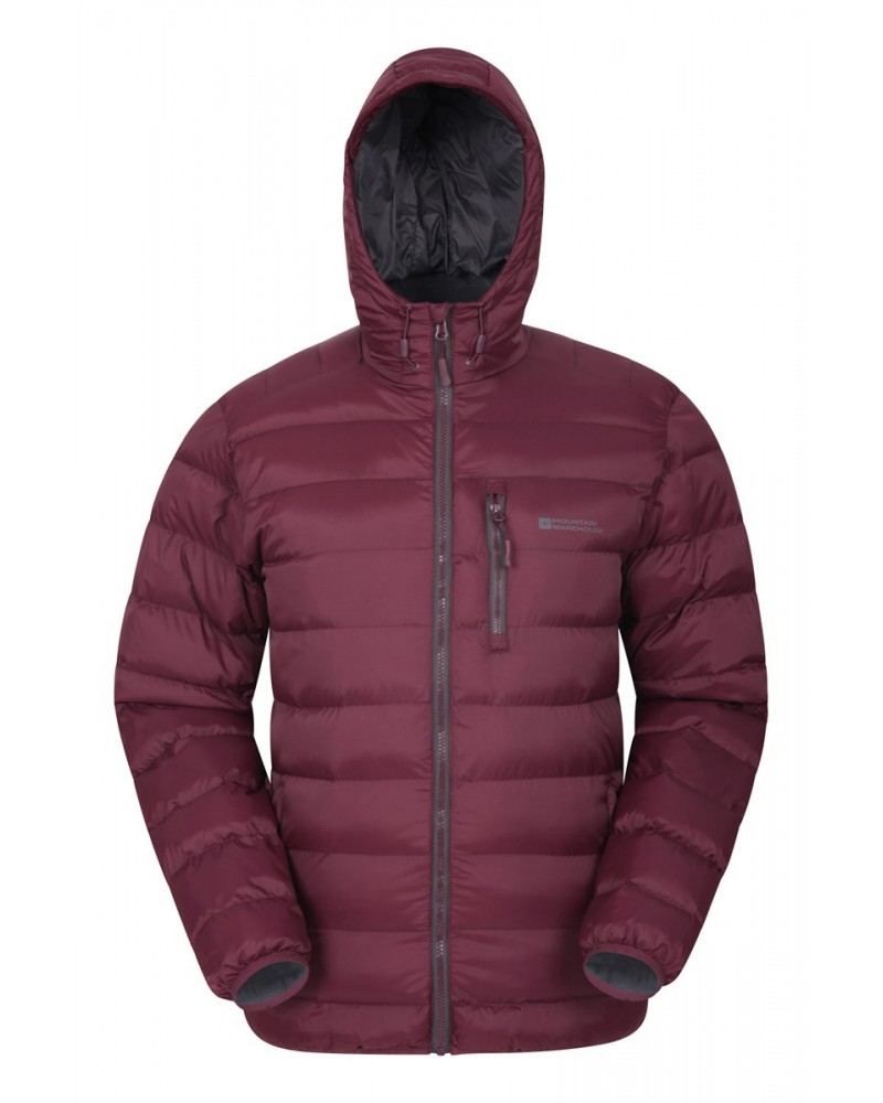 Link Mens Insulated Jacket Burgundy $36.80 Jackets