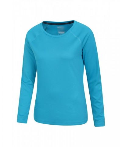 Endurance Womens Long Sleeve Top Bright Blue $15.11 Active