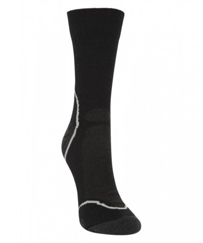 Merino Hiker Womens Quarter Length Socks Black $11.79 Accessories