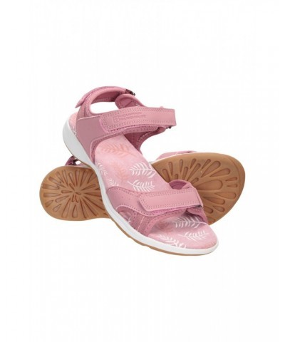 Athens Printed Womens Sandals Pink $26.99 Footwear