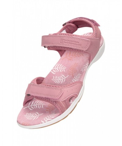 Athens Printed Womens Sandals Pink $26.99 Footwear