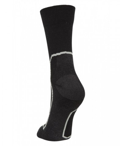 Merino Hiker Womens Quarter Length Socks Black $11.79 Accessories