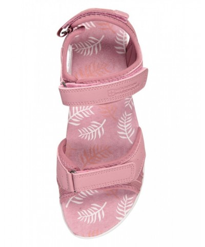 Athens Printed Womens Sandals Pink $26.99 Footwear