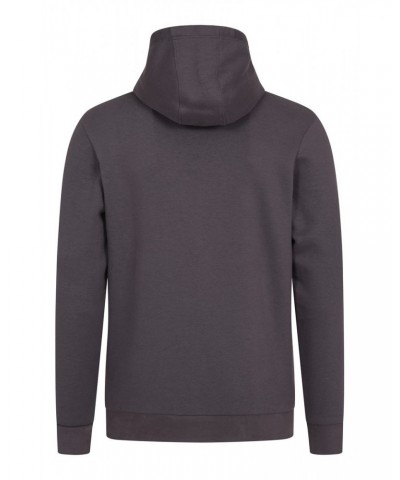 Social Distance Graphic Mens Hoodie Charcoal $17.69 Tops