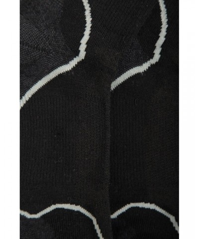 Merino Hiker Womens Quarter Length Socks Black $11.79 Accessories