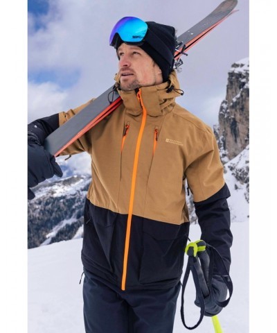 Interstellar II Mens Waterproof Ski Jacket Tan $30.60 Jackets