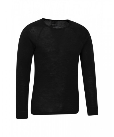 Merino Mens Thermal Top & Pant Set Black $46.79 Thermals