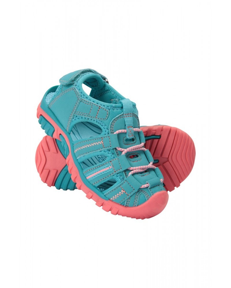 Bay Junior Mountain Warehouse Shandals Teal $13.20 Footwear