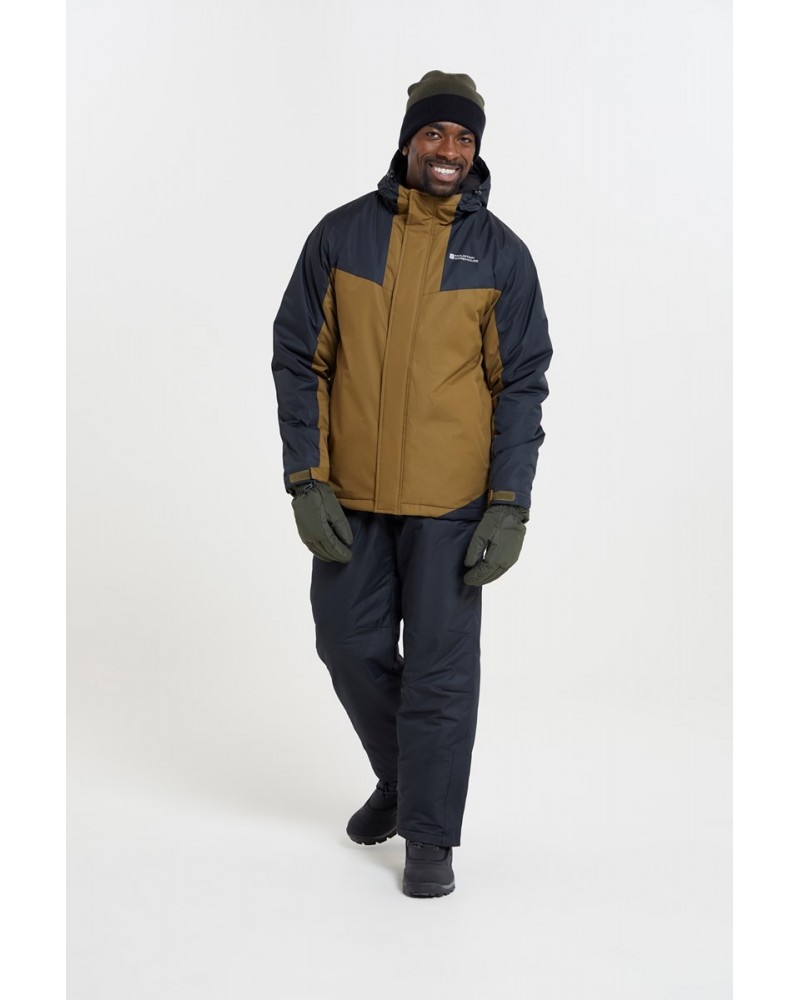 Dusk Mens Ski Jacket Khaki $24.75 Jackets