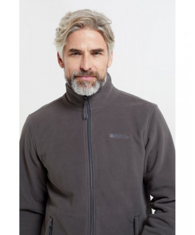 Bernard Mens Windproof Fleece Dark Grey $30.24 Fleece