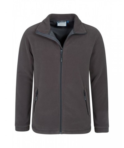 Bernard Mens Windproof Fleece Dark Grey $30.24 Fleece