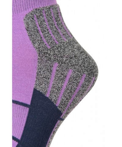 IsoCool Womens Knee Length Ski Socks Light Purple $13.99 Ski