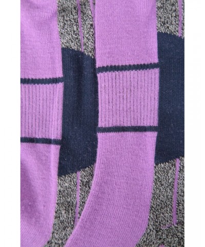 IsoCool Womens Knee Length Ski Socks Light Purple $13.99 Ski