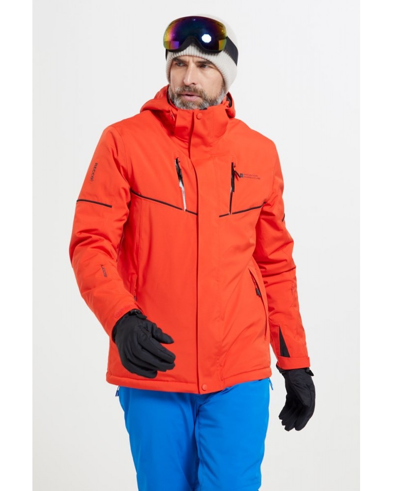 Galactic III Extreme Waterproof Mens Ski Jacket Red $73.10 Jackets