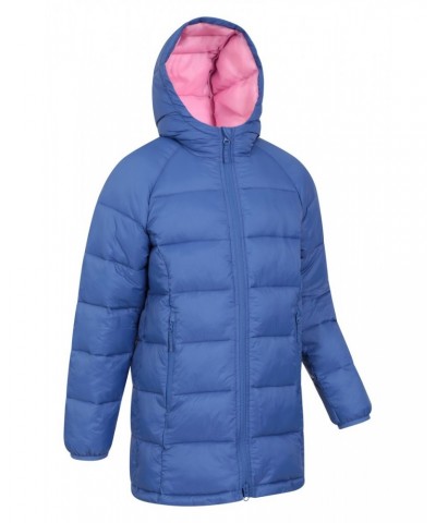 Freya Kids Longline Insulated Jacket Navy $19.37 Jackets