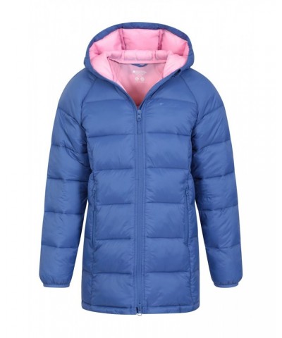 Freya Kids Longline Insulated Jacket Navy $19.37 Jackets