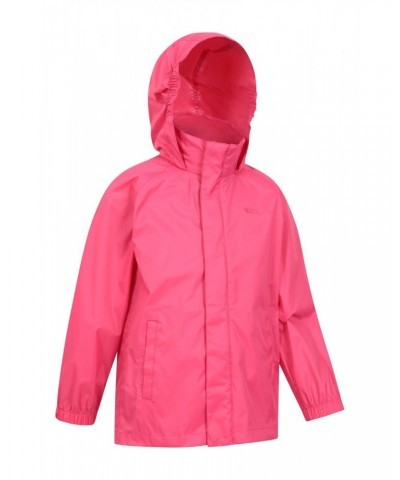 Pakka II Kids Waterproof Jacket Bright Pink $16.19 Jackets