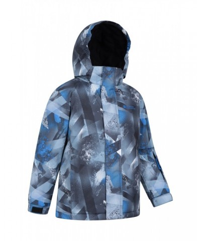 Kids Printed Ski Jacket & Pant Set Mazarine Blue $35.74 Jackets