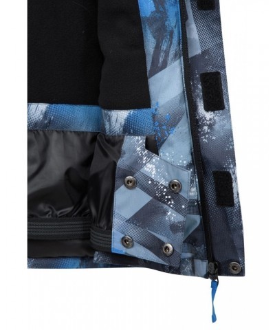 Kids Printed Ski Jacket & Pant Set Mazarine Blue $35.74 Jackets