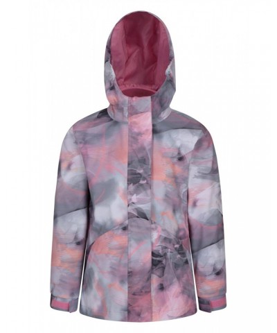 Aries Printed Waterproof Kids 3-in-1 Jacket Pink $31.20 Jackets