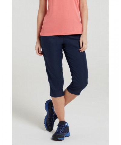 Eagle Tailored Womens Golf Capri Navy $20.89 Active