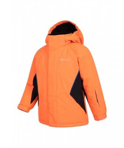 Kids Ski Jacket and Pant Set Bright Orange $27.30 Jackets