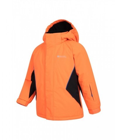 Kids Ski Jacket and Pant Set Bright Orange $27.30 Jackets