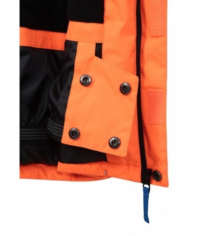 Kids Ski Jacket and Pant Set Bright Orange $27.30 Jackets