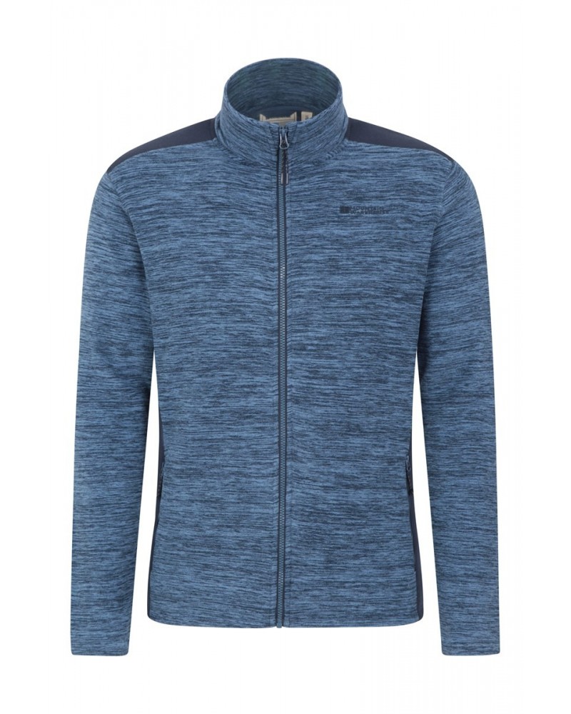 Selsey Mens Hybrid Fleece Navy $16.52 Fleece