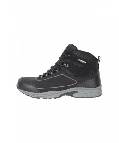 Ramble Mens Waterproof Softshell Hiking Boots Charcoal $29.69 Footwear