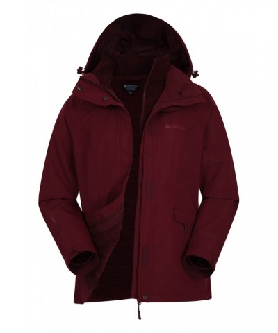 Thunderstorm 3-in-1 Womens Jacket Red $36.00 Jackets