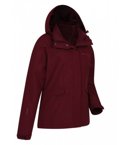 Thunderstorm 3-in-1 Womens Jacket Red $36.00 Jackets