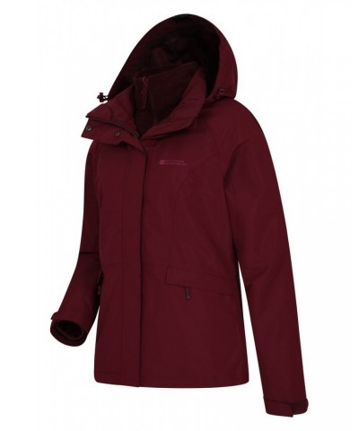 Thunderstorm 3-in-1 Womens Jacket Red $36.00 Jackets