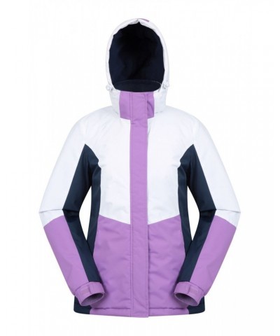 Womens Ski Jacket & Pants Set Light Purple $42.39 Jackets