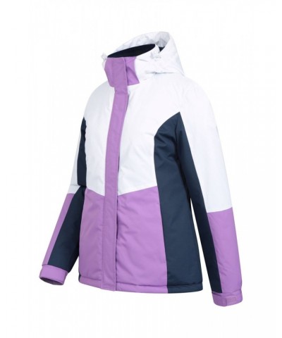 Womens Ski Jacket & Pants Set Light Purple $42.39 Jackets