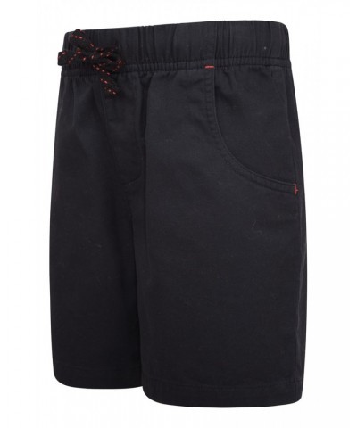 Waterfall Kids Organic Shorts Black $9.68 Pants