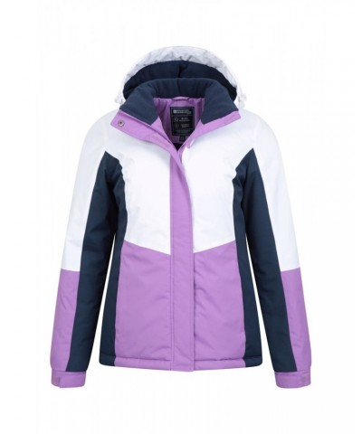 Womens Ski Jacket & Pants Set Light Purple $42.39 Jackets