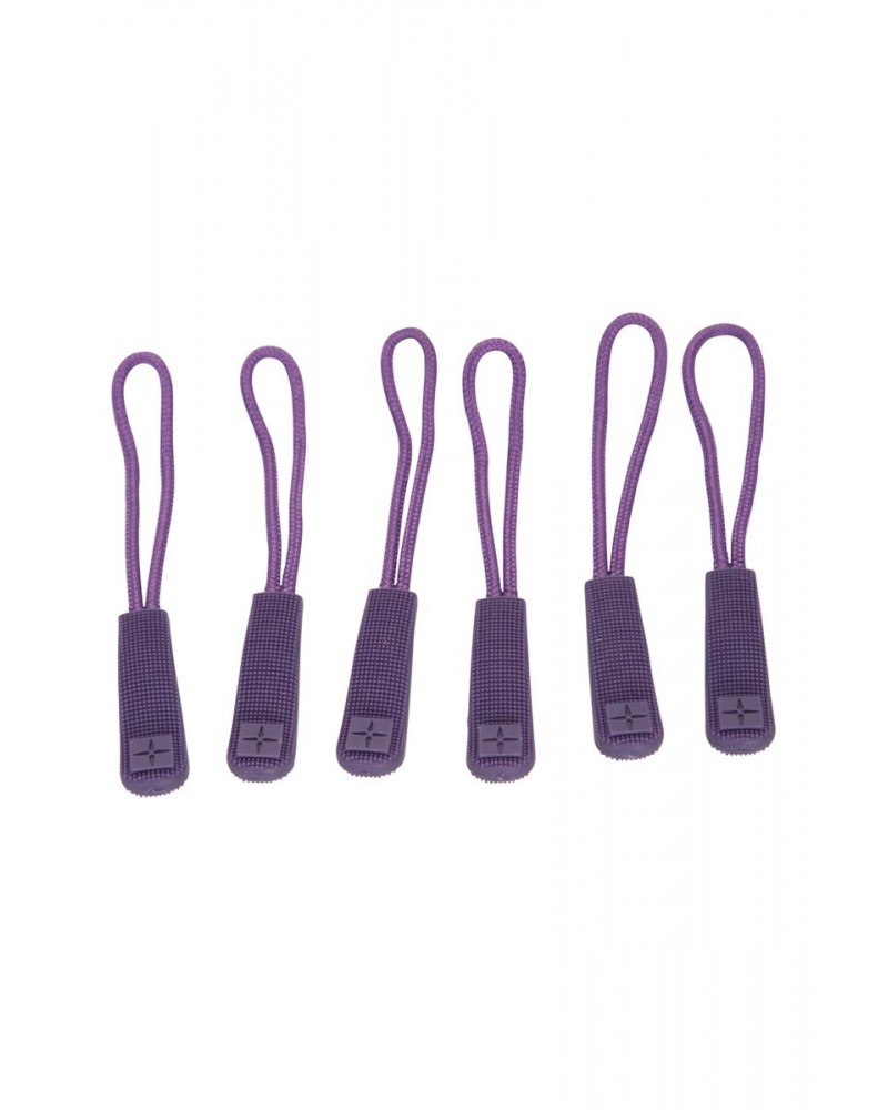 Spare Zip Pullers - 6 Pk Purple $7.69 Travel Accessories