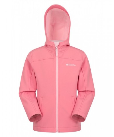 Exodus Kids Water Resistant Softshell Bright Pink $14.52 Jackets