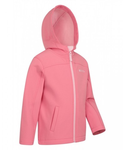 Exodus Kids Water Resistant Softshell Bright Pink $14.52 Jackets