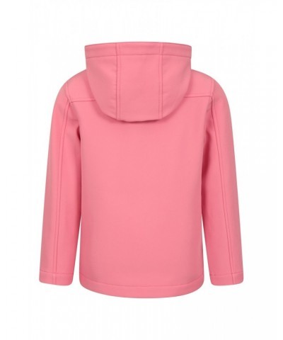 Exodus Kids Water Resistant Softshell Bright Pink $14.52 Jackets