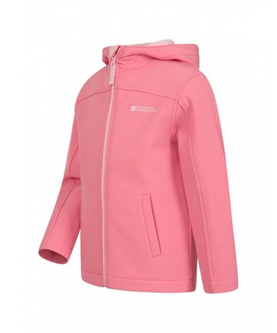 Exodus Kids Water Resistant Softshell Bright Pink $14.52 Jackets