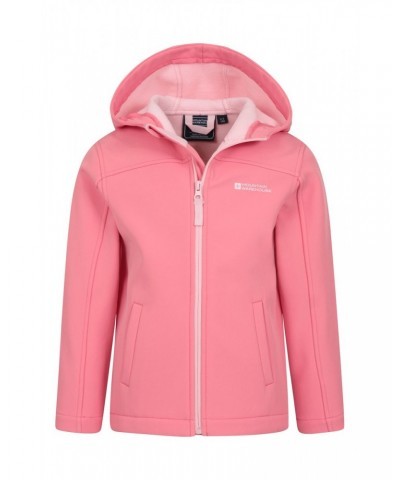 Exodus Kids Water Resistant Softshell Bright Pink $14.52 Jackets